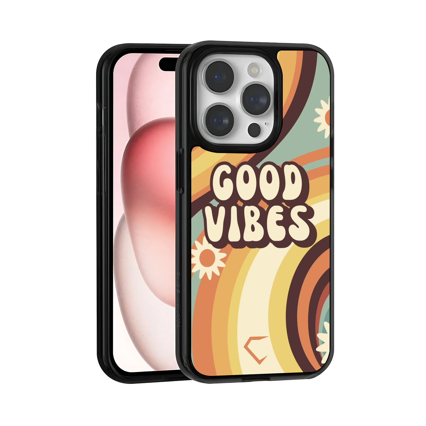 Groovy Vibes Texture MagSafe Case-Treasr-2