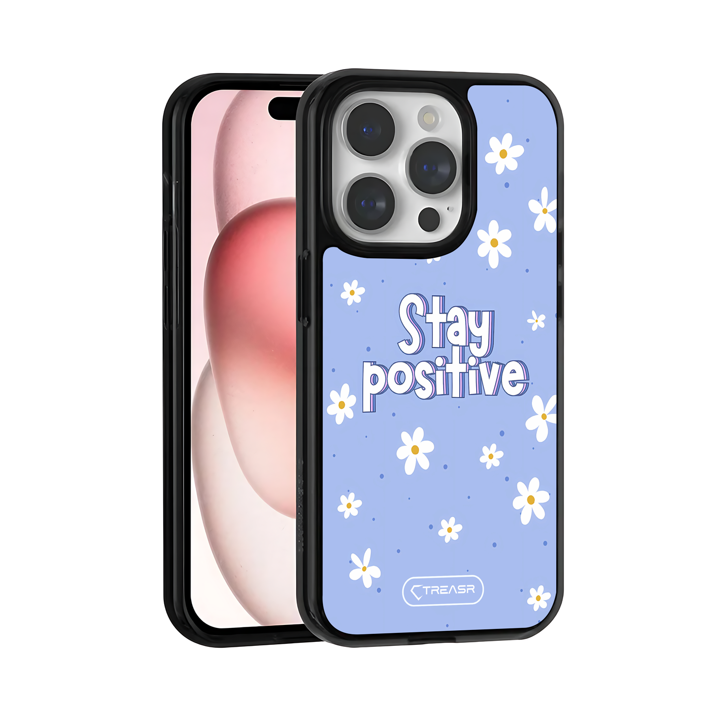 Stay Positive Floral MagSafe Case
