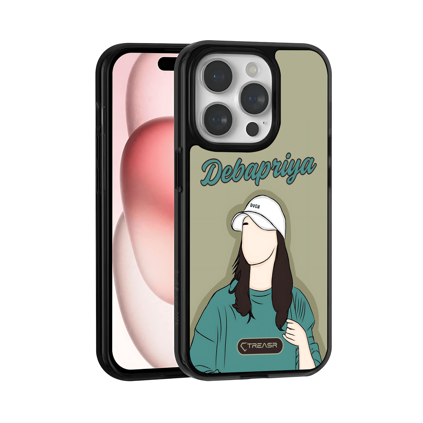 Glamour Luxe Personalized Magsafe Case for Women - Treasr™