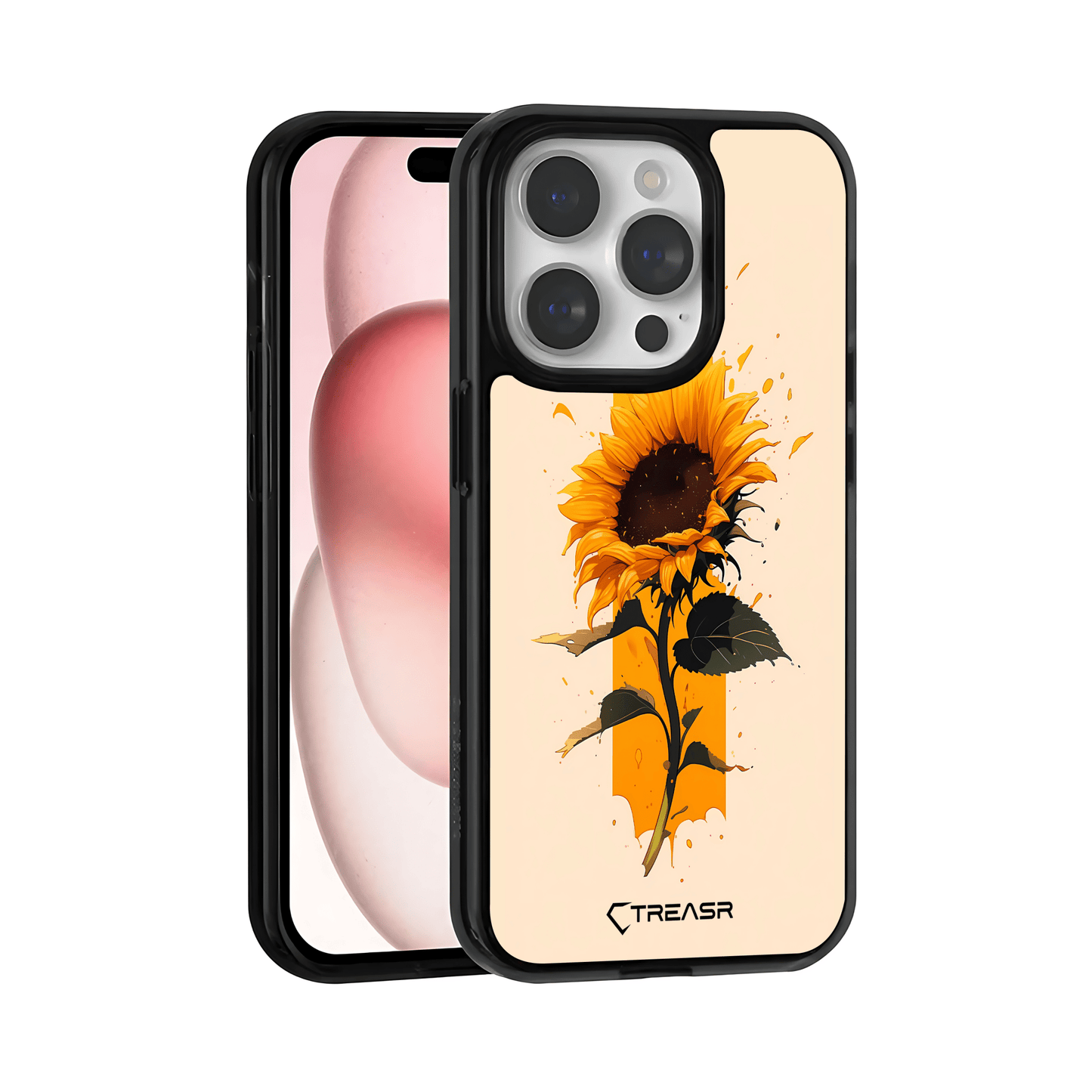 Golden Bloom Floral MagSafe Case - Treasr™