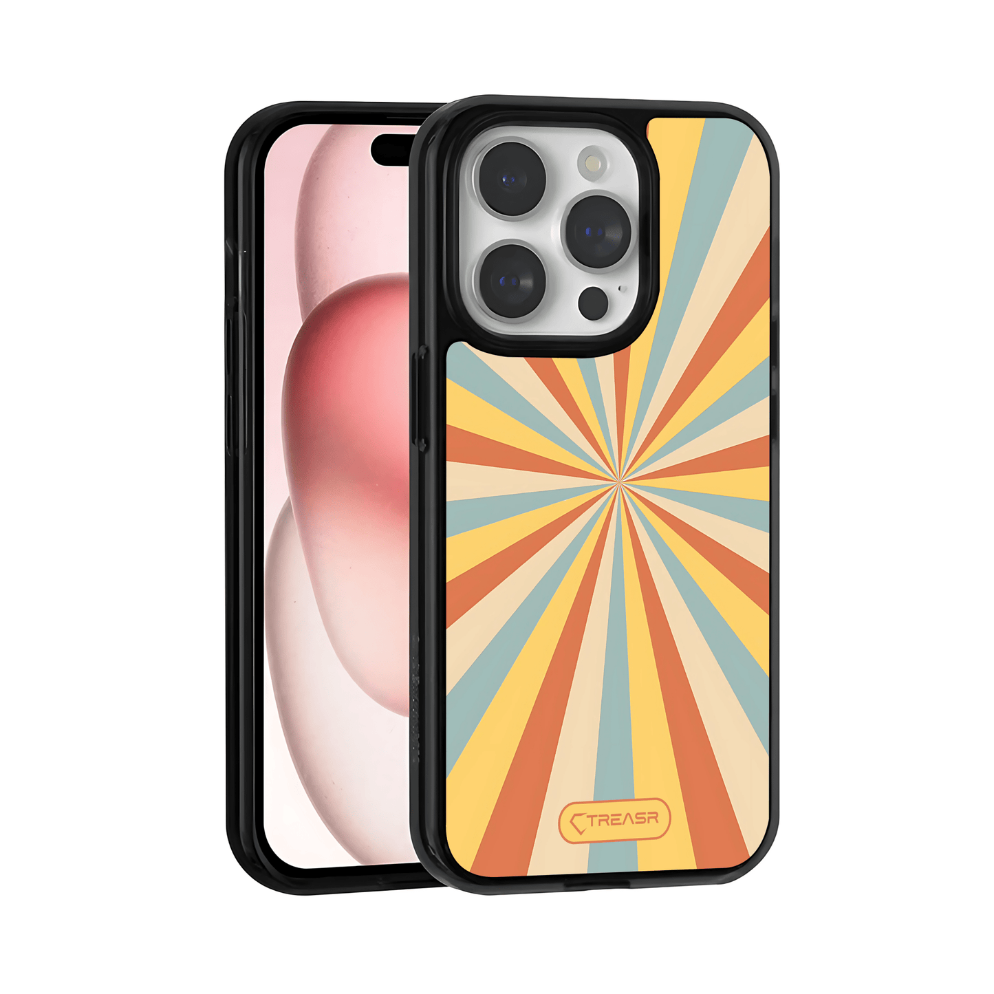 Retro Radiance Pattern MagSafe Case - Treasr™