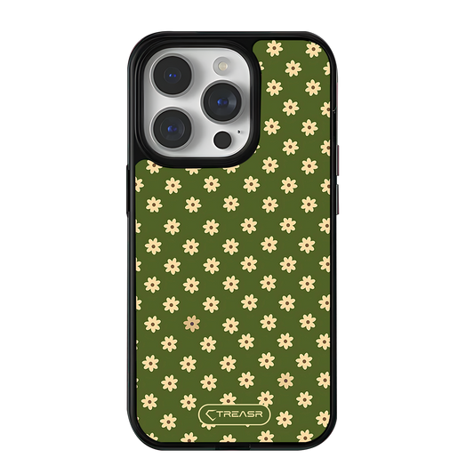 Olive Blossom Floral MagSafe Case