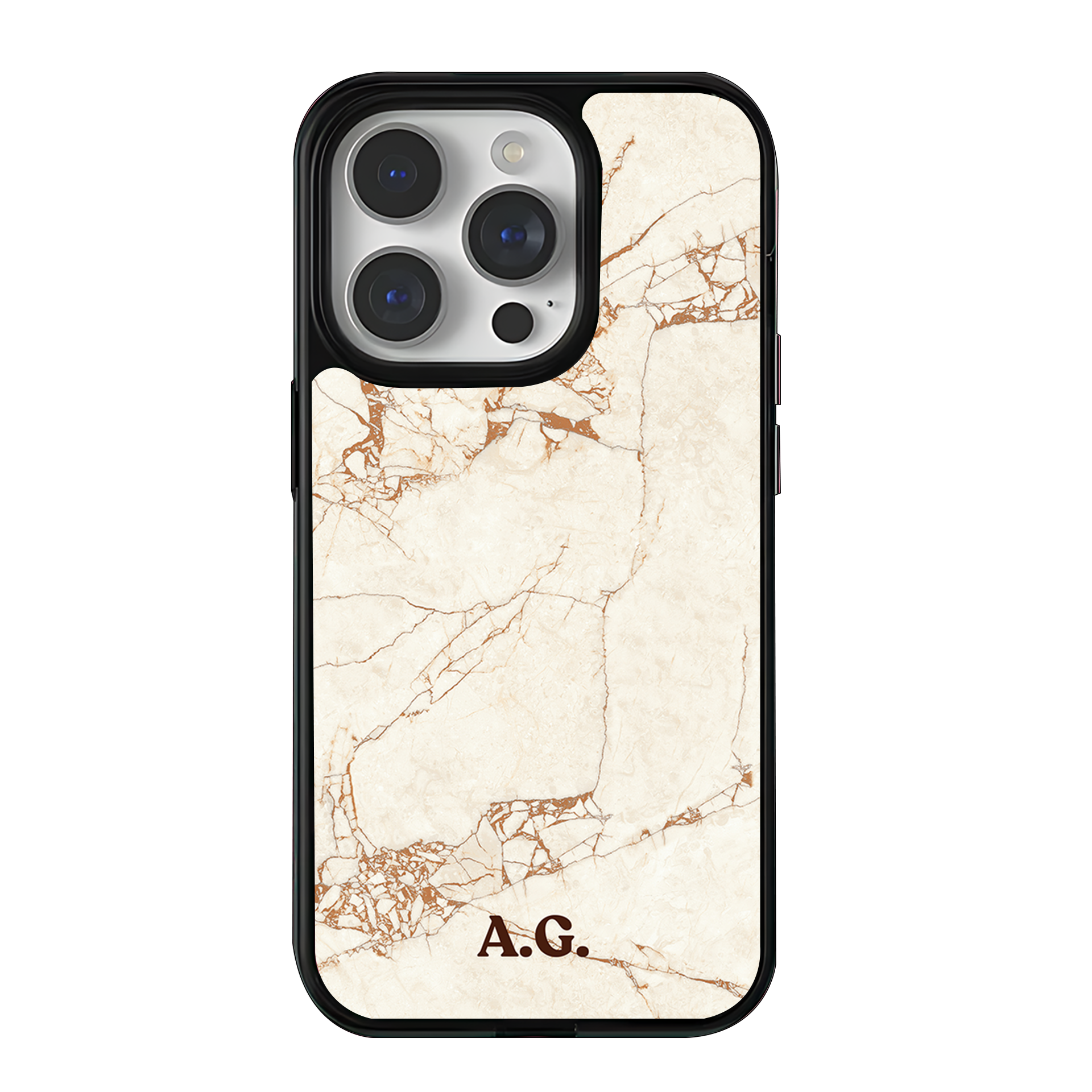 Ivory Veins Personalized MagSafe Case-treasr