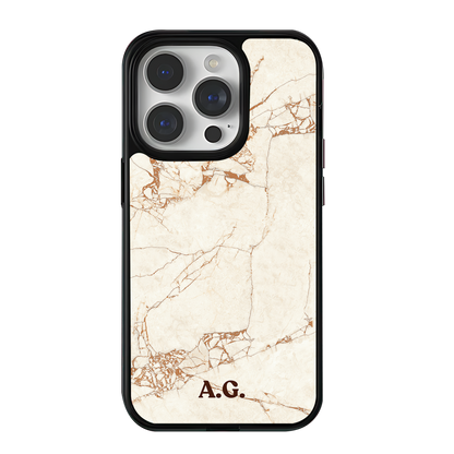 Ivory Veins Personalized MagSafe Case-treasr