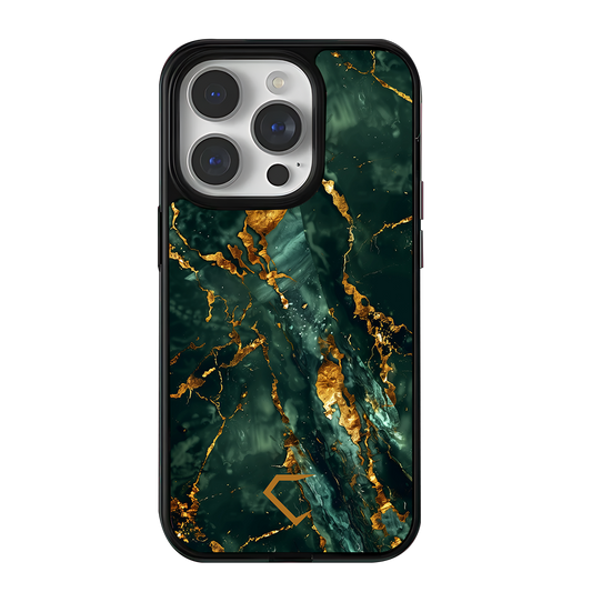 Emerald Luxe Texture MagSafe Case
