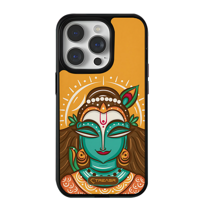 Radha Krishna Folk Art MagSafe Case