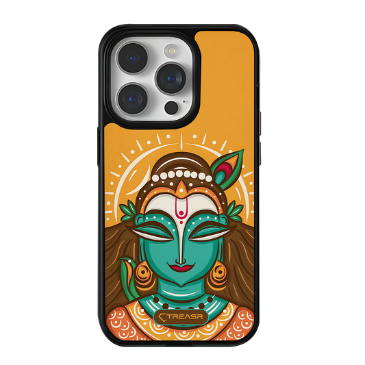 Radha Krishna Folk Art MagSafe Case