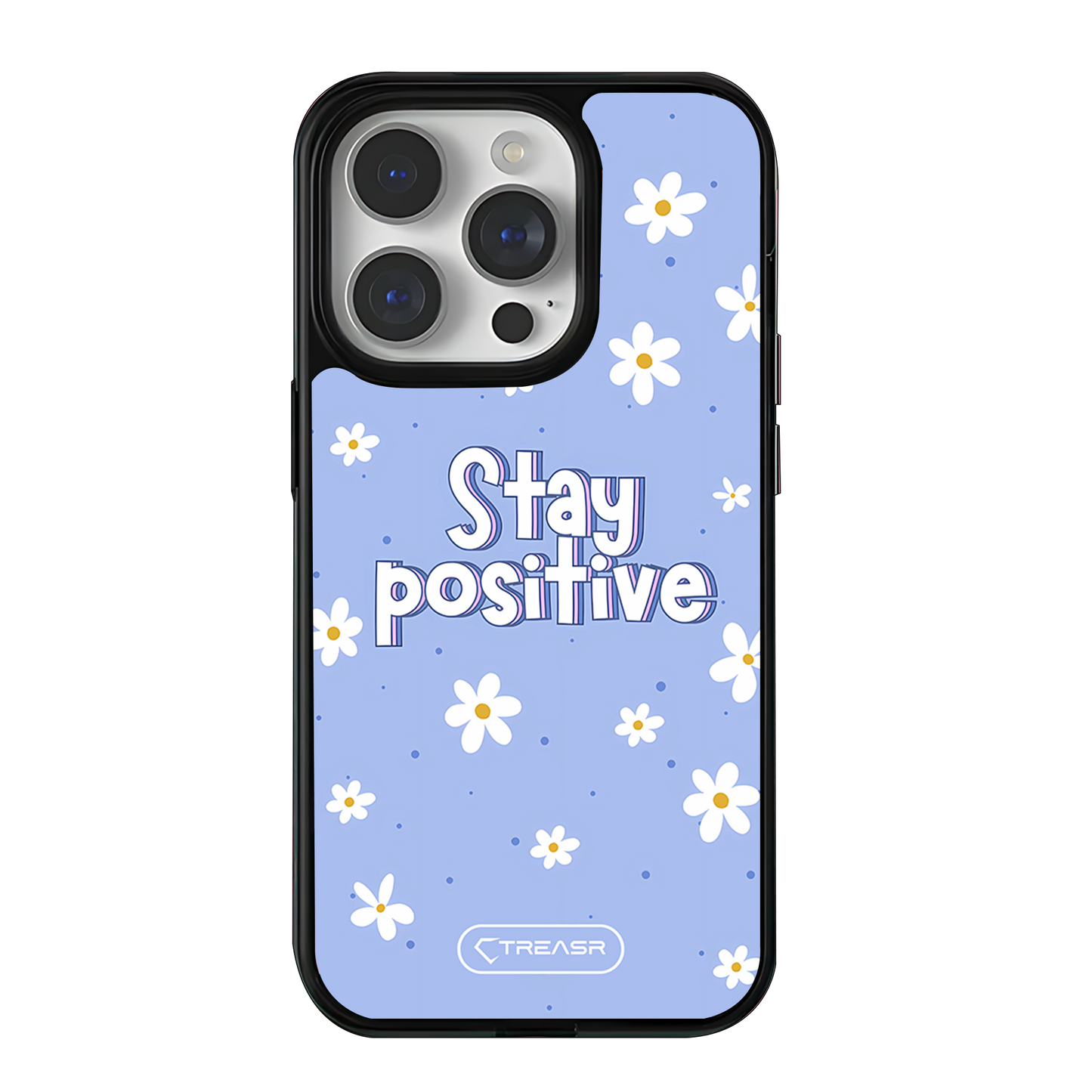 Stay Positive Floral MagSafe Case