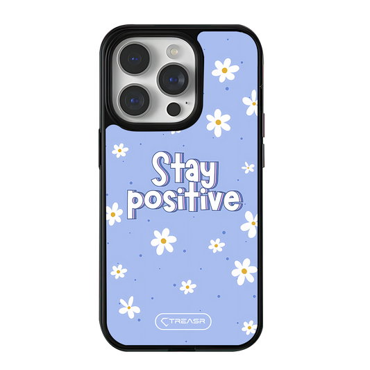Stay Positive Floral MagSafe Case