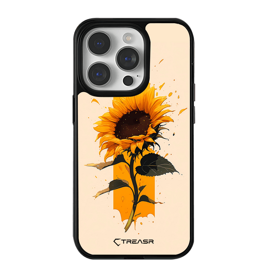 Golden Bloom Floral MagSafe Case - Treasr™