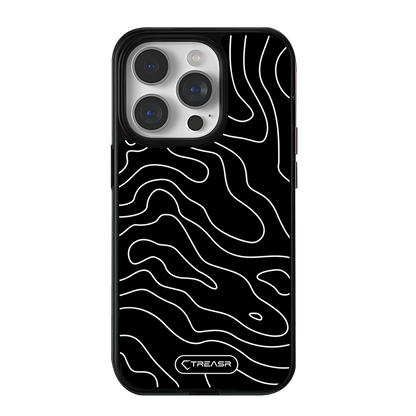 Midnight Flow Pattern MagSafe Case - Treasr™