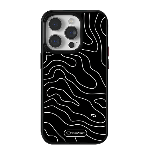 Midnight Flow Pattern MagSafe Case - Treasr™
