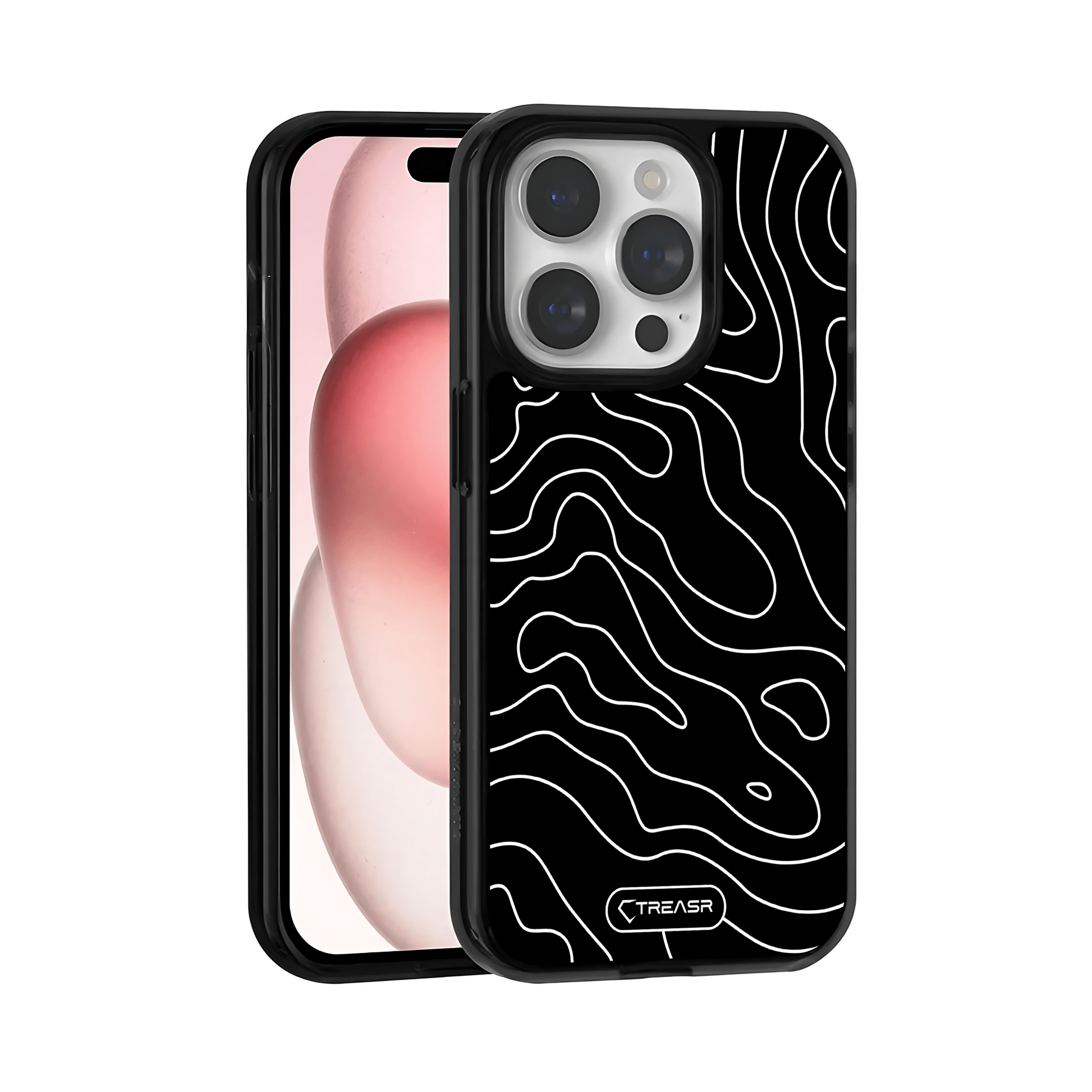 Midnight Flow Pattern MagSafe Case - Treasr™