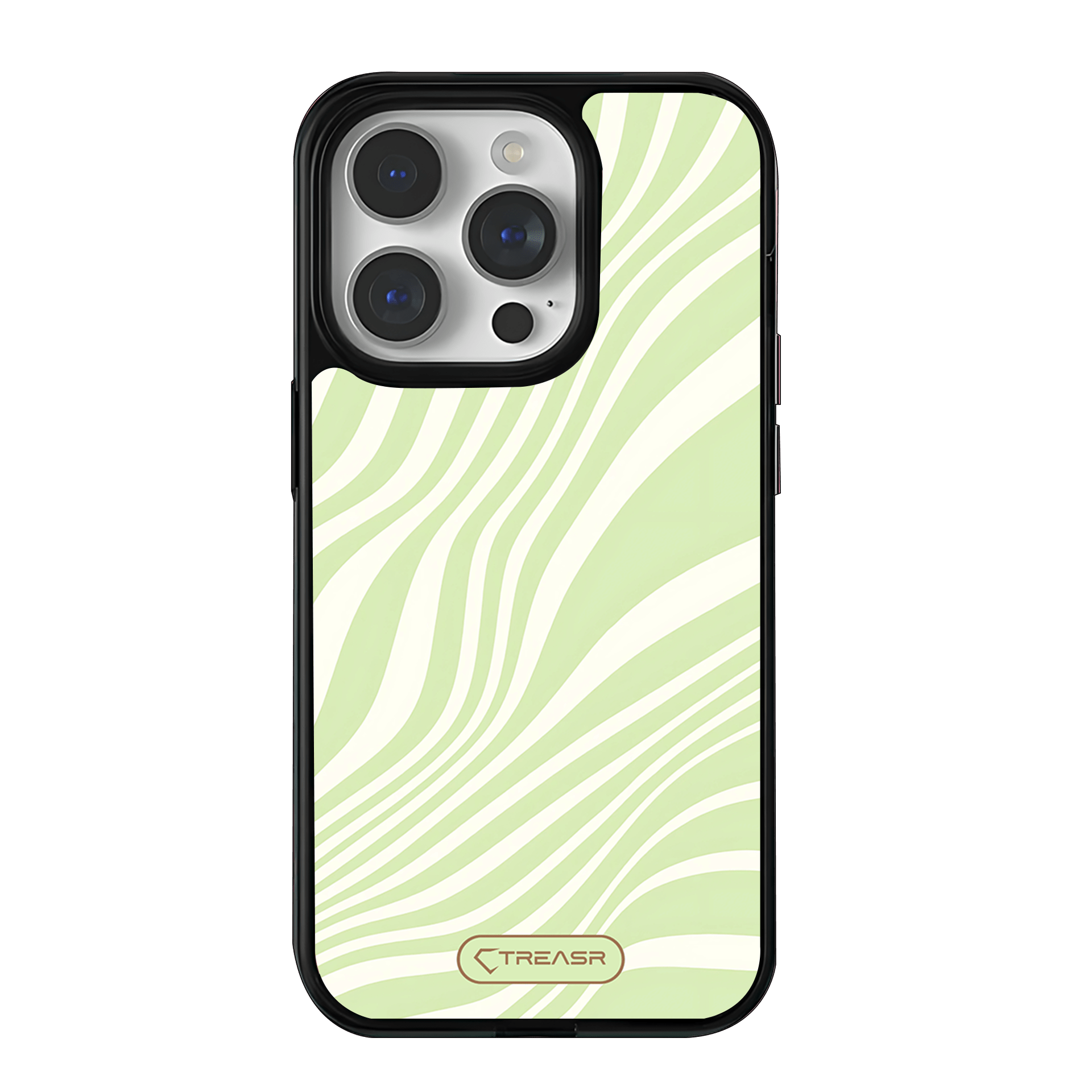 Mint Wave Pattern MagSafe Case - Treasr™