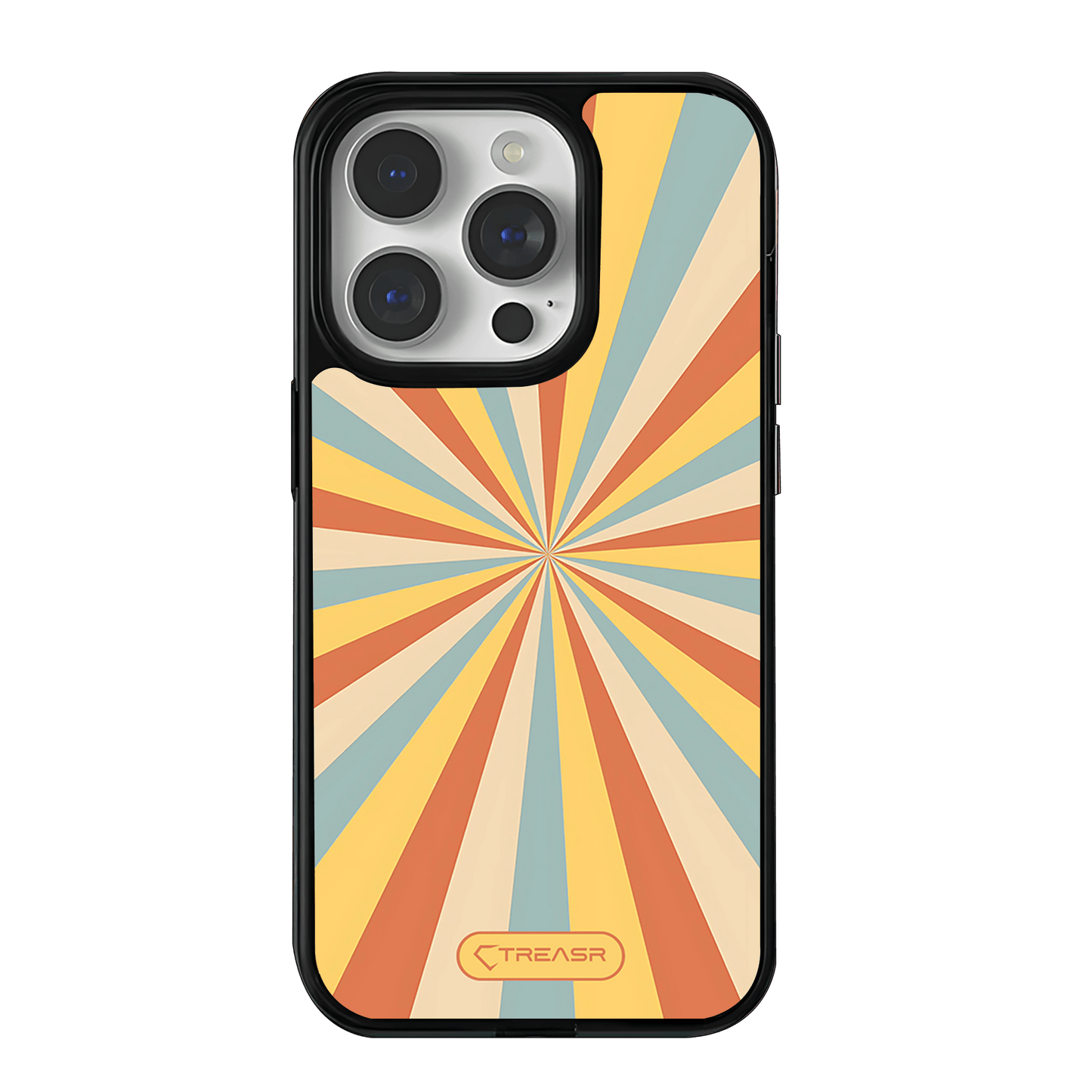 Retro Radiance Pattern MagSafe Case - Treasr™