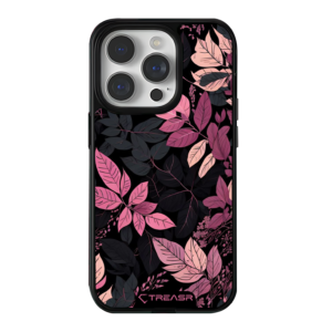 Floral Leaf Pattern Magsafe iPhone Case