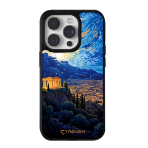 Artistic Greece Painted Magsafe iPhone Case